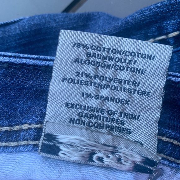 Silver Capri Jeans - Picture 6 of 9